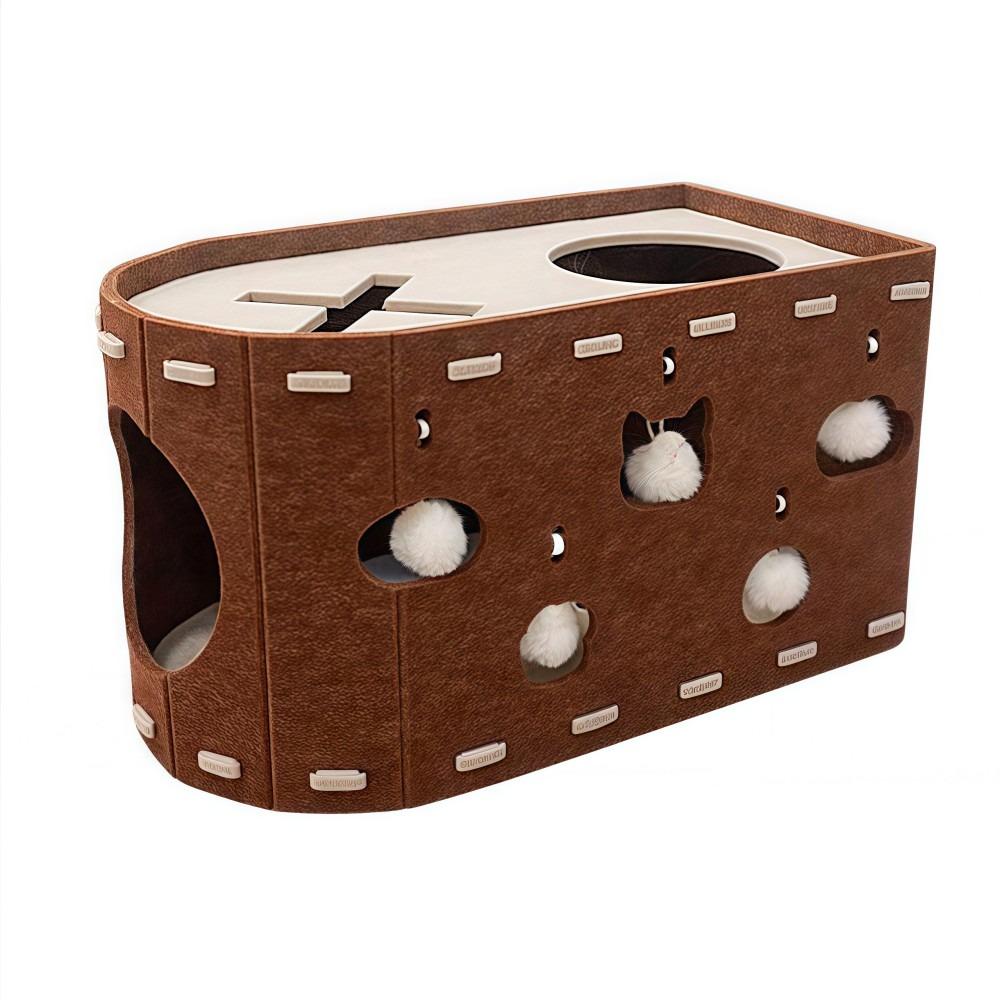 Felt Cat Bed All-in-one Cat Castle House Japanese Style Cat House  Four Seasons