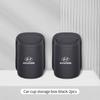 PU Leather Car Door Edge Storage Box Cup Holder Hyundai IX35 I20 I40 Accent Tucson Kona Elantra Sonata Genesis In-Car Trash Can KK9