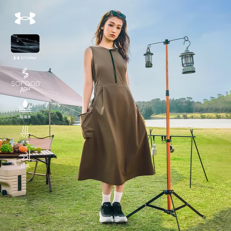 Under Armour Women s Outdoor Sleeveless Mid-Length Dress L