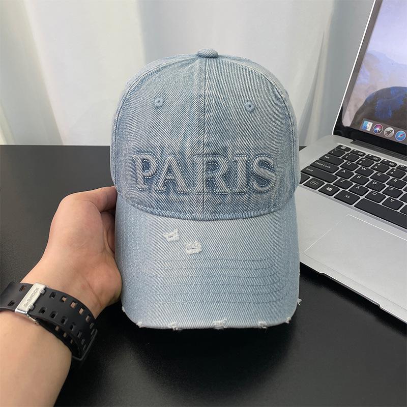 Riya Koreanischer Stil Unisex Große Baseballkappe - Herbst/Winter Entenschnabelmütze