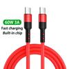 UGOURD PD240W Ultra Fast Charge Cable Type Usb C 100W type c Charger Cable for 15 MacBook Pro With E-Marker chip