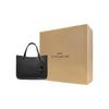 Coach Tyler 28 Solid Color Detachable Shoulder Strap Leather Tote Shoulder Crossbody Bag Large Women Bags Black C3460-B4BK