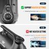 Xpower A-16 Car Dryer Blower Sturdy Plastic Car Wash Dryer/Adjustable Speed/Filtered Air Powerful/Flexible Hose Swivel Casters