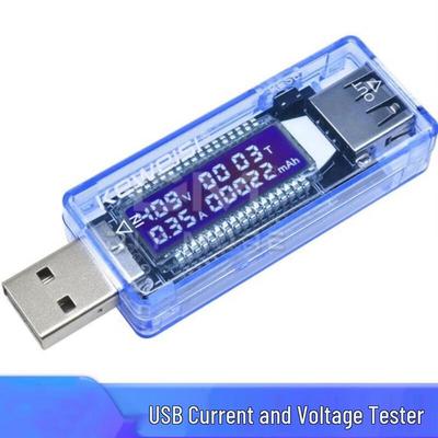 USB Current Voltage LCD Tester