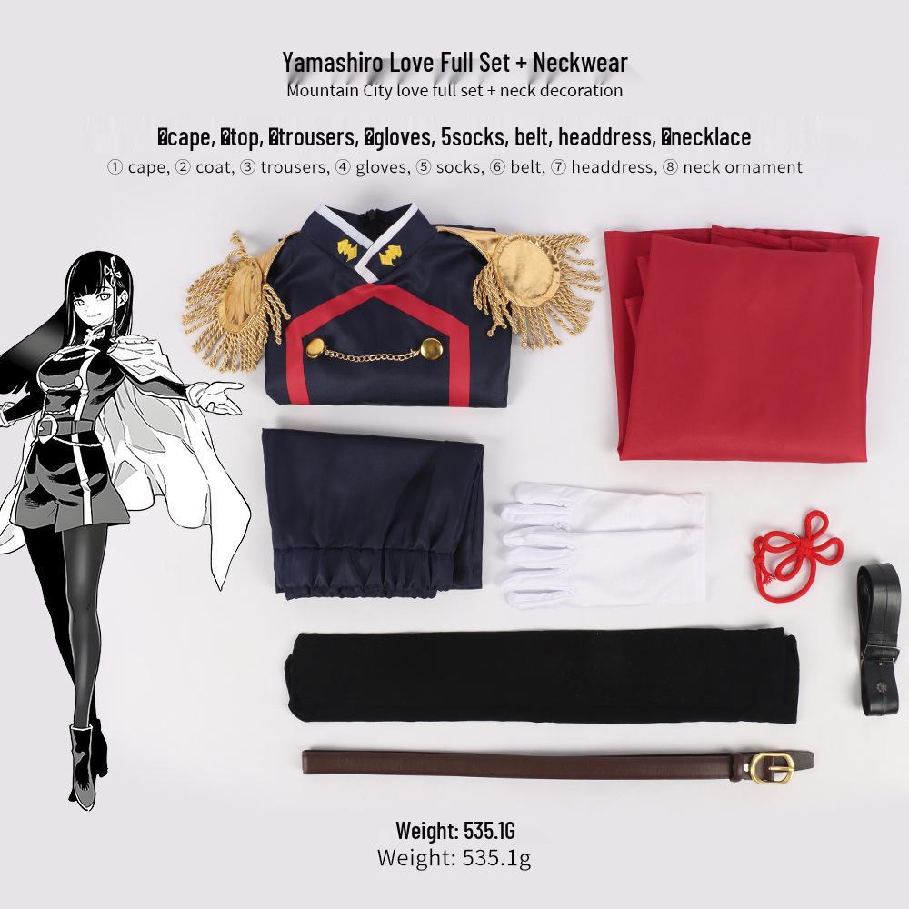 

Косплей-костюм элитных войск Волшебного города: Ямасиро Кои, Идзумо Тэнка, Ханэура Кёука, Хигаси Ванрин L