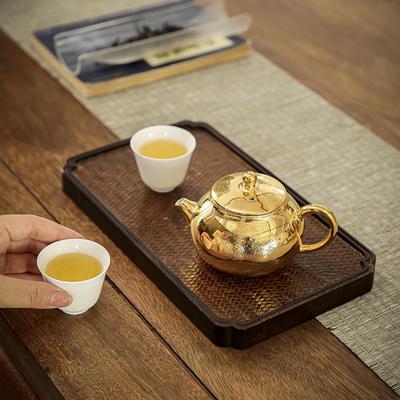 150ml Tea Kettle Kung Fu Set Anti Scalding Handle Gifts Multipurpose Pottery Teapot for Camping