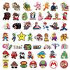 100 Stück Mario MARIO Super Mario Sticker Collection Aufkleber Set Anime Manga Sticker Niedliche Notizbuch Sticker Aufkleber Wasserfest PVC Sticker Charakter
