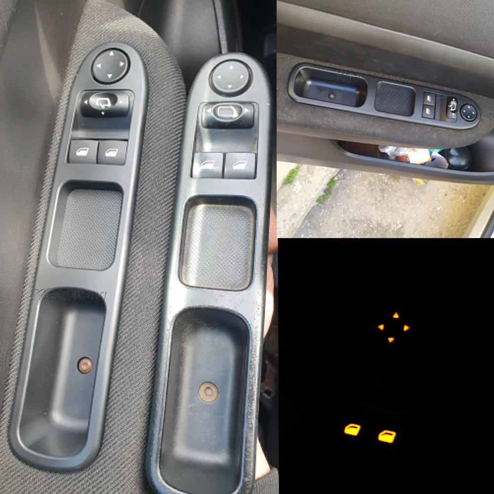 New 96351622XT 6554.E4 Car Nearside Driver Front Electric Window Switch For Peugeot 307 2001 2002 2003 2004 2005 2006 2007 2008 Switches Seat 3