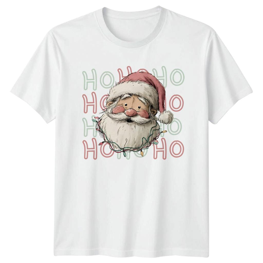 Santa Ho Ho Ho Christmas Holidays Unisexs TShirt Unisexs Tee Graphic Top
