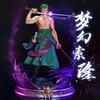 One Piece Jumbo Phantom Zoro Sculpturi cu Două Capete Incluse Figurină Anime Model Statuie Colecție Ornament Decor Desktop