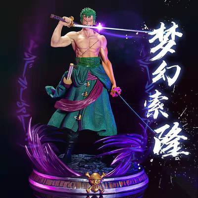 One Piece Jumbo Phantom Zoro Dvě hlavy v ceně Anime Figurka Model Soška Sběratelská Stolní Dekorace Ozdoba