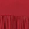 European & American Style Women's Red Bow Long Sleeve Stand Collar Shirt