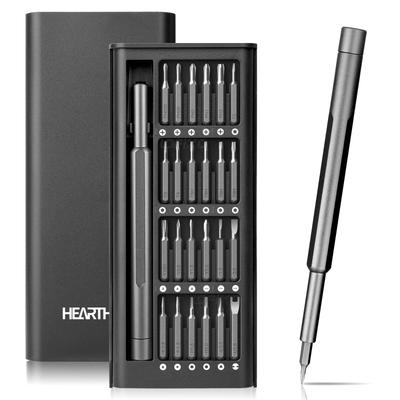 Destornillador de precisión incluyendo e Incluye un y destornillador magnético para reparar y juego S2, Torx, plano, triangular, hexagonal, Phillips,