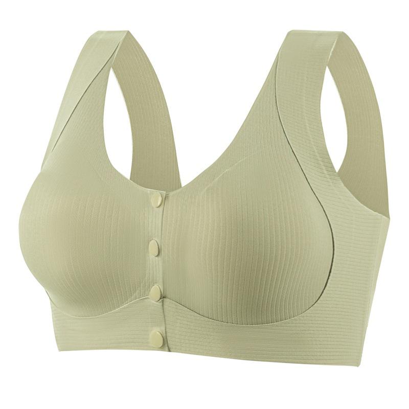 

Бесшовный модальный бюстгальтер без косточек для женщин среднего и пожилого возраста - Фиксированная чашка, Летний комфорт L