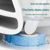 Disposable Antibacterial Toilet Brush Set with Dead Corner Cleaning Heads