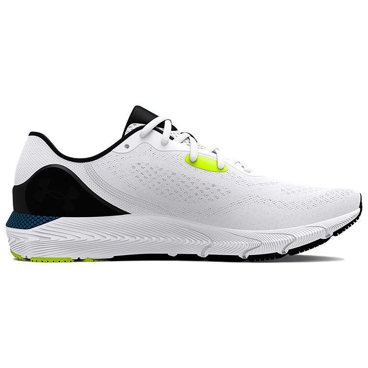 Under Armour HOVR Sonic 5 White High-Vis Yellow Men Sneakers 3024898-100