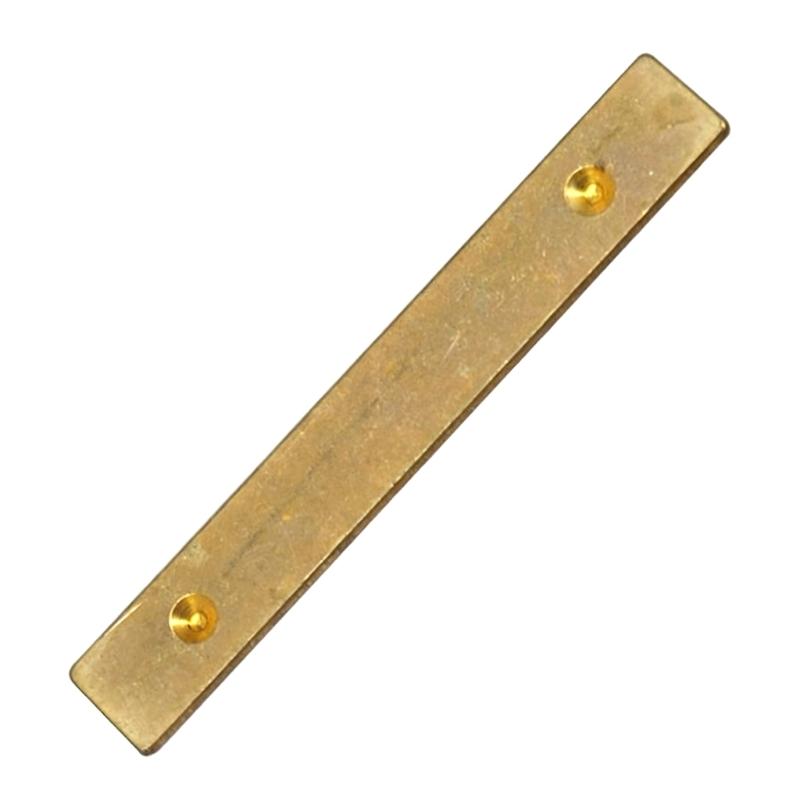 Brass Bass Guitar Nut Roller Adjustable Height for Enhanced Resonance Size Includes Base Plate and Accessory