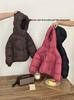 Veste à capuche en coton pour enfant - Épaisse et chaude pour l'hiver pour garçons et filles