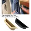 LHD Front Left Door Pull Handle Driver Door Armrest Panel Cover Storage Box For BMW X3 F25 X4 F26 2010-2016 51417250307