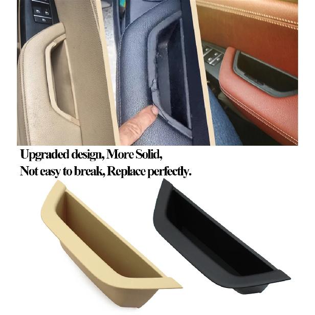 LHD Front Left Door Pull Handle Driver Door Armrest Panel Cover Storage Box For BMW X3 F25 X4 F26 2010-2016 51417250307