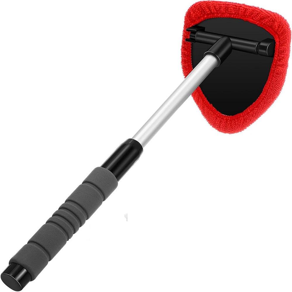 Teleskopická rukojeť Nástroj na čištění čelního skla Opakovaně použitelné podložky Rozšiřitelná rukojeť Čistič autoskel Omyvatelný mikrovláknový čistič oken