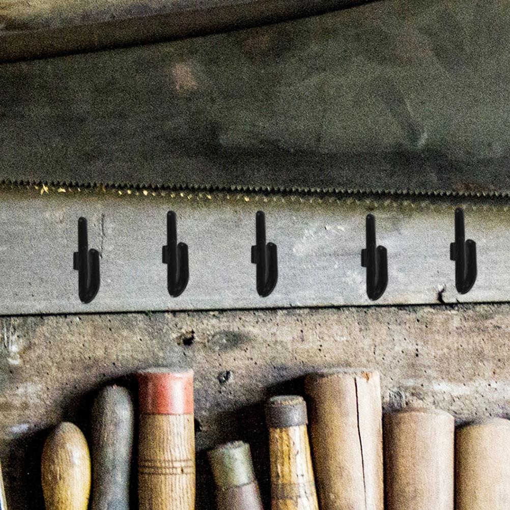 40 Pcs Pegboard Hook Storage Tools Multi Purpose Hooks Pegboard Accessories Home Storage Pegboard Hanging Hook Wall MountBracket