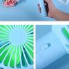 Portable Mini Fan Handheld Battery Powered Fan Desktop Air Cooler Outdoor Travel Hand Fan