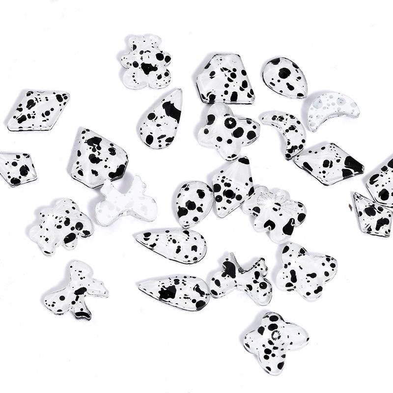 Nail Art Special-Shaped Flat-Bottomed Diamond Spotted Flat-Bottomed Rhinestone, Mixed Diy Nail Jewelry Accessories
