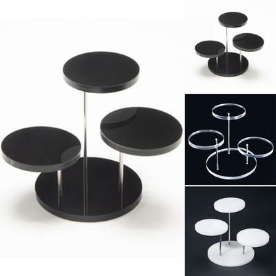 Multi-layer Display Stand Pendant Round Show Rack Acrylic Cupcake Stand Decor