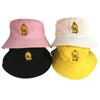 Cotton Reversible Bucket Hat for Men Women Summer Sun Beach Outdoor Cap