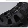 Sandali Estivi da Uomo Outdoor Antiscivolo Suola Spessa Comodi Morbidi Scarpe da Spiaggia da Uomo Leggeri Piattaforma EVA Sandali per Guadare l'Acqua