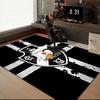 Vasco Football Club Printed Office Carpet Chair Cushion Entryway Rug, Rugs for Living Room, Bedroom Christmas Gifts