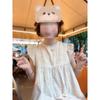 Platycodon embroidered small flying sleeve dress women's summer temperament thin niche doll skirt
