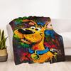 1 Peça Cobertor de Arte Scooby Doo para Exterior Leve de Flanela, Macio e Quente, Todas as Estações, Exterior, Acampamento, Sala de Estar, Escritório, L1106011