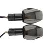 1 Pair Motorcycle Turn Signal Lights Indicator Turn Signal Indicator Lamp Fit for Honda VTR1000F Superhawk 1000 1997-2005 (Smoke)