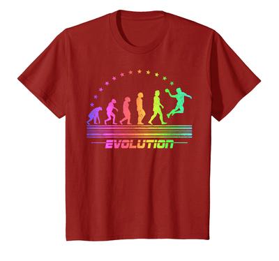 Handball Evolution Retro Ball Sport Herren Handball T-Shirt