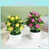 Foam Rose Flower Arrangement Artificial Decor For Home And Event Photography Props