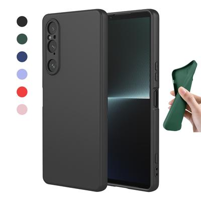 Nové flexibilní tekuté silikonové pouzdro pro Sony Xperia 1 VI 10 V 5 ochranný kryt nárazník Fundas Coque Capa Shell