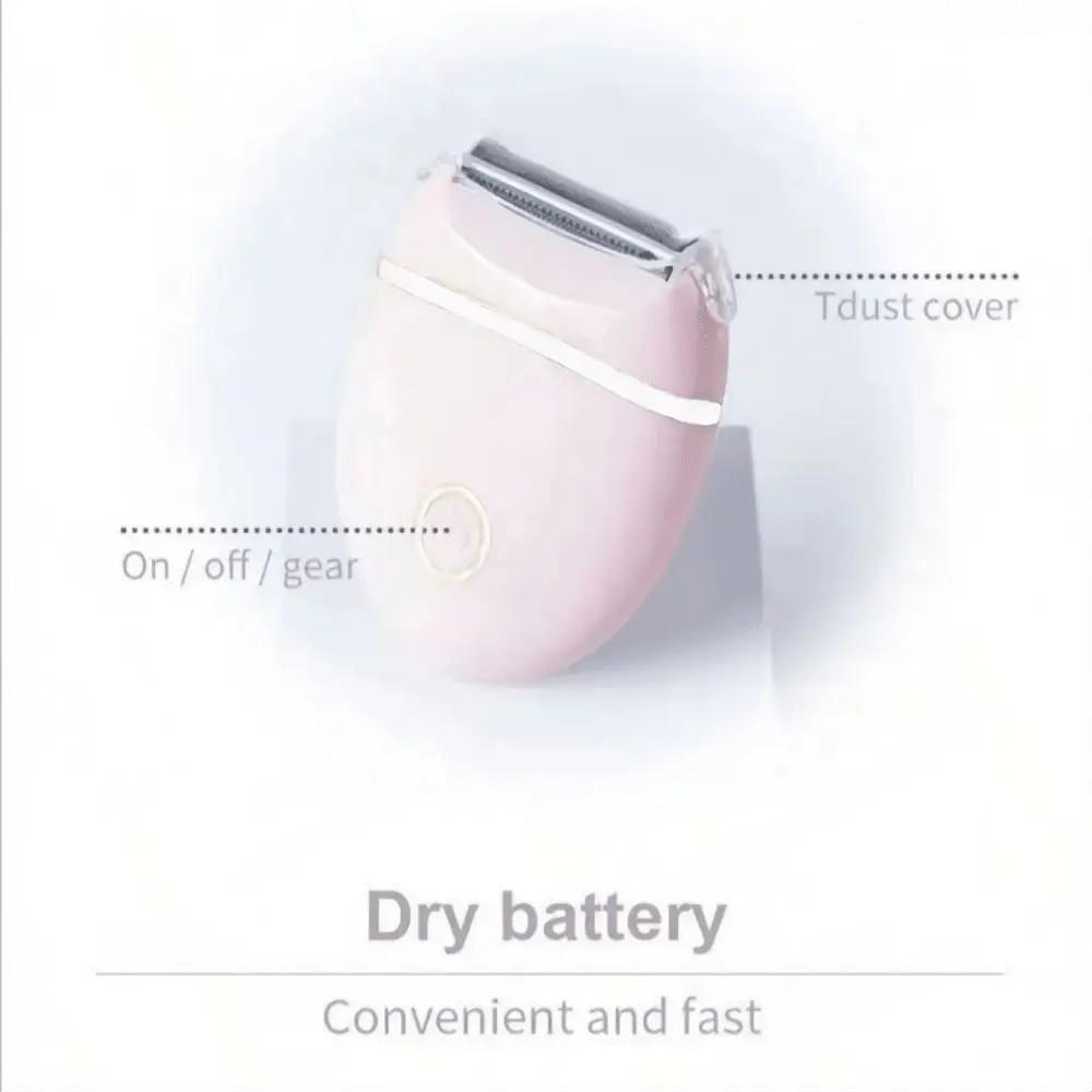 Valentine's Day Gift Women's Electric Painless Female Shaver Limb Underarm Full Body Hair Remover Waterproof Battery