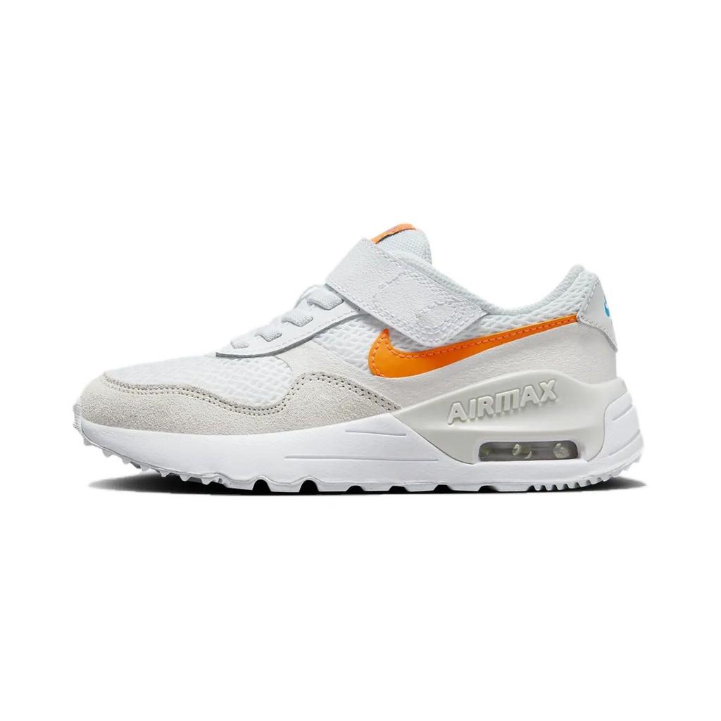 Nike Air Max SYSTM PS White Total Orange Kids Sneakers Phantom Photon-Dust DQ0285-114