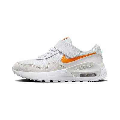 Air Max SYSTM PS Weiß Total Orange Kinder Sneaker Phantom Photon-Dust DQ0285-114