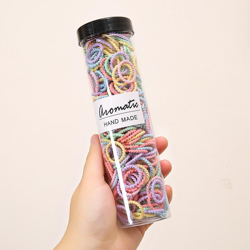 

Elastic Children s Hair Bands - Gentle on Hair, Korean Small Honey Bean Design Hair Accessories