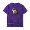 Cute Otter Pocket Peeking Pocket Funny Otter Tshirt Unisex Classic Cosie Tops Shirts Cotton T Shirts Slim Fit