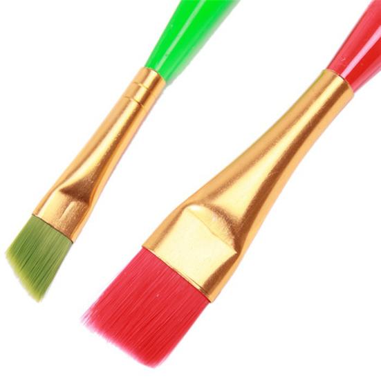 6Pcs Multipurpose Fondant Cake Decorating Pens Cream Color Toning Brushes Tool