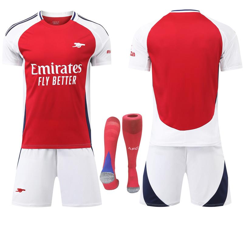 2425 Arsenal Heim Rot Erwachsenen- und Kinder-Fußballset