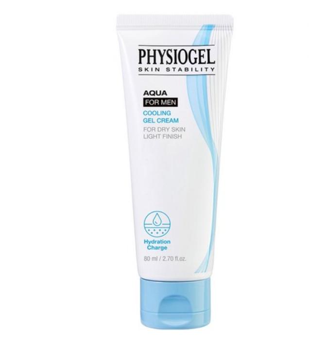

PHYSIOGEL Aqua For Men Cooling Gel Cream 80ml – Lightweight Hydrating Moisturizer for Men 1 ea