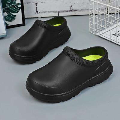 2025 Damen Große Wasserschuhe Krankenschuhe Koch Arbeitsschuhe Gartenschuh Mode EVA Strandsandalen Küchenschuh 35-45