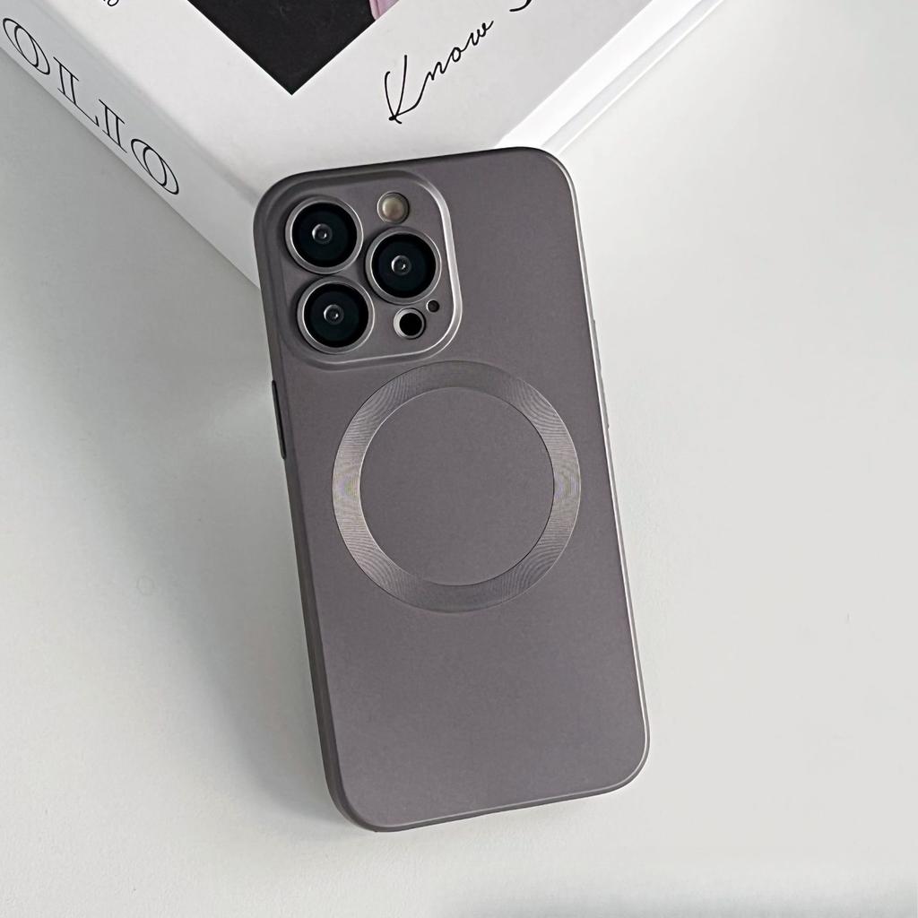 IPhone 16 Phone Case 15 ProMax Apple 13 Comes with Lens Film Advanced Sense 12 Magnetic Case Couple