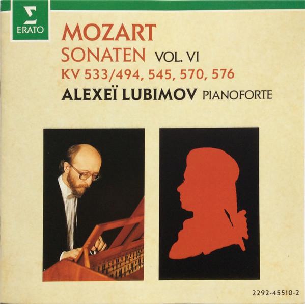 

CD MOZART; LUBIMOV - Piano Sonatas 6 2292455102 Erato 1990 Japan Classical Used