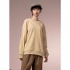 Vans Alphabet Logo Print Loose-Fit Crew Neck Sweatshirt Unisex Tops Terracotta VN000H0SYUU